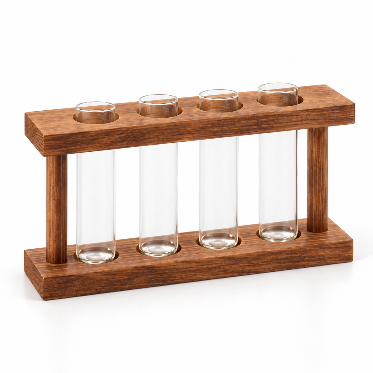 New Roots Four-Tube Propagation Stand: on a white background