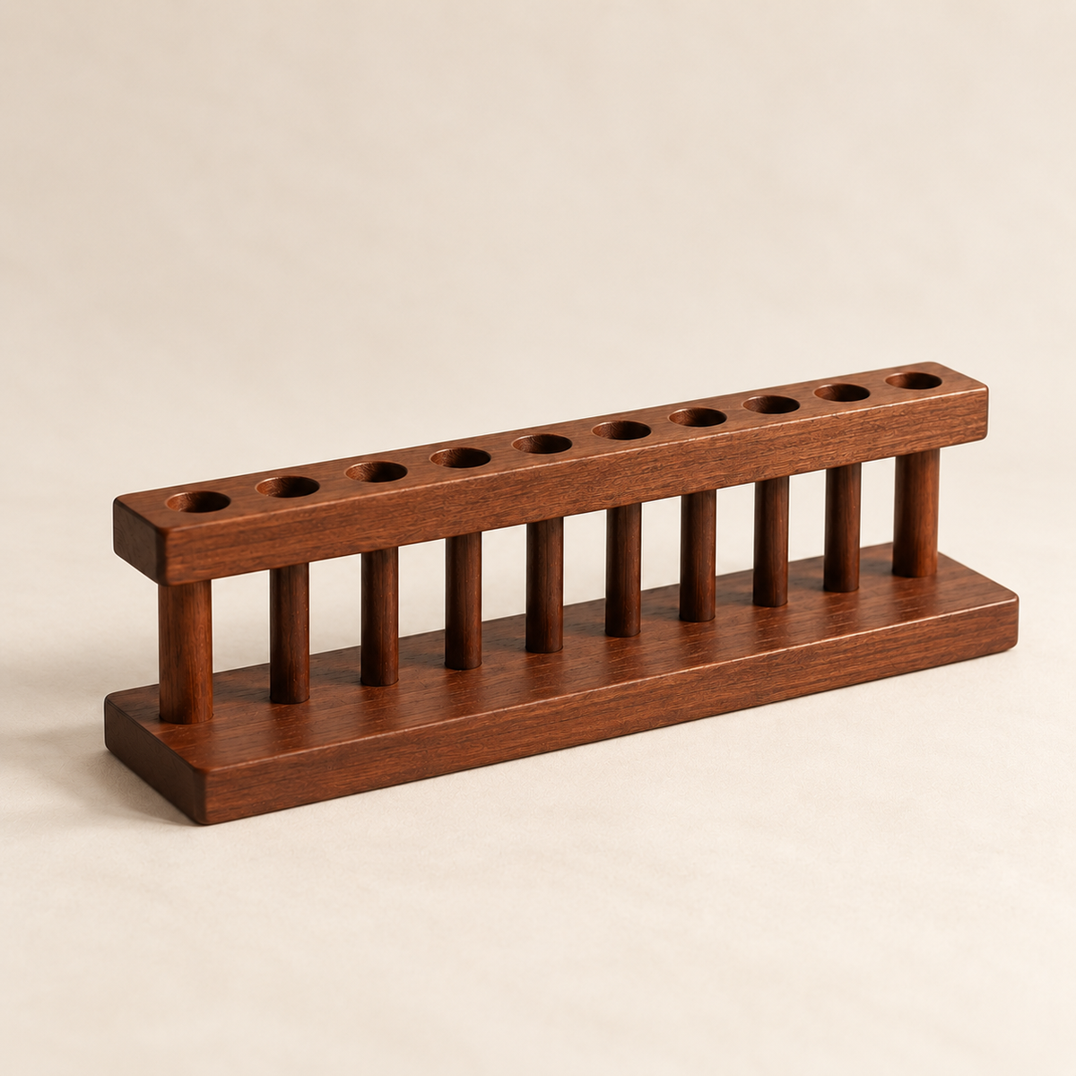 Order Pen and Brush Rack - Dark Timber Tone: product arrangement