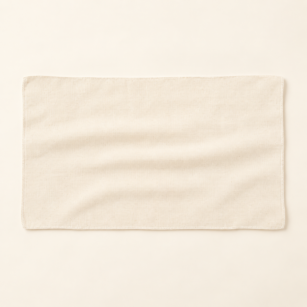 Bread proving cloth in the cream studio