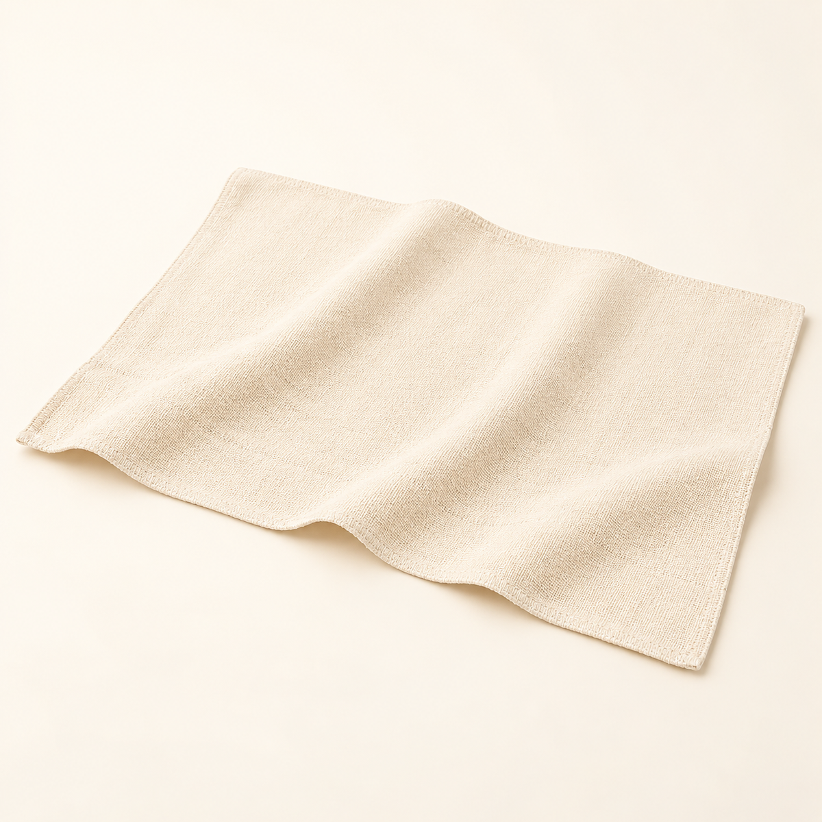 Bread proving cloth, another view and included pieces