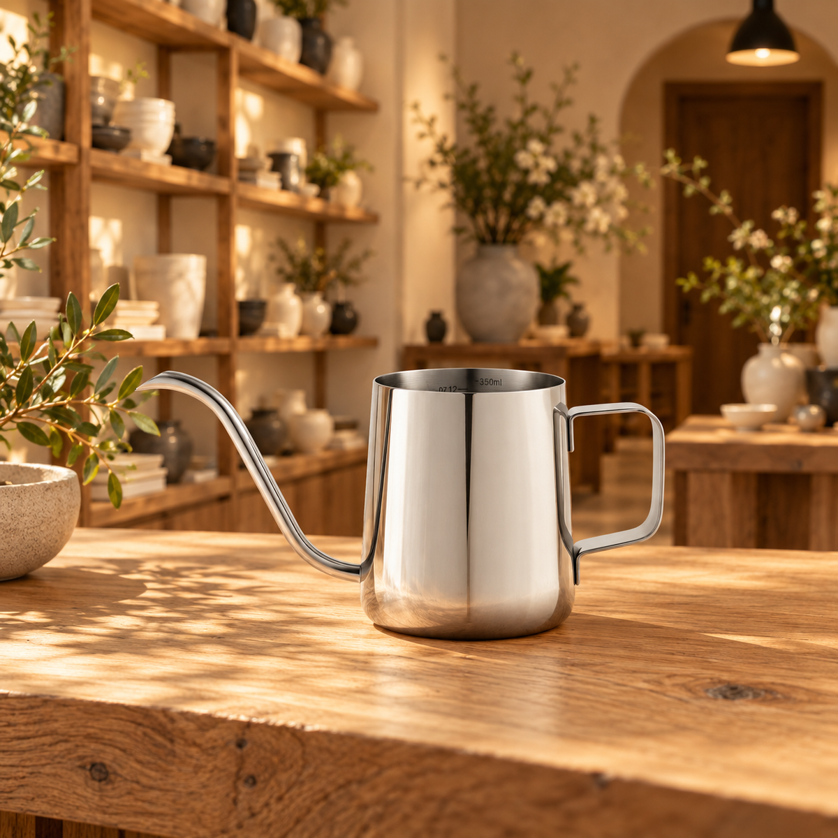 Small watering can, 350 ml in the IKI shop setting