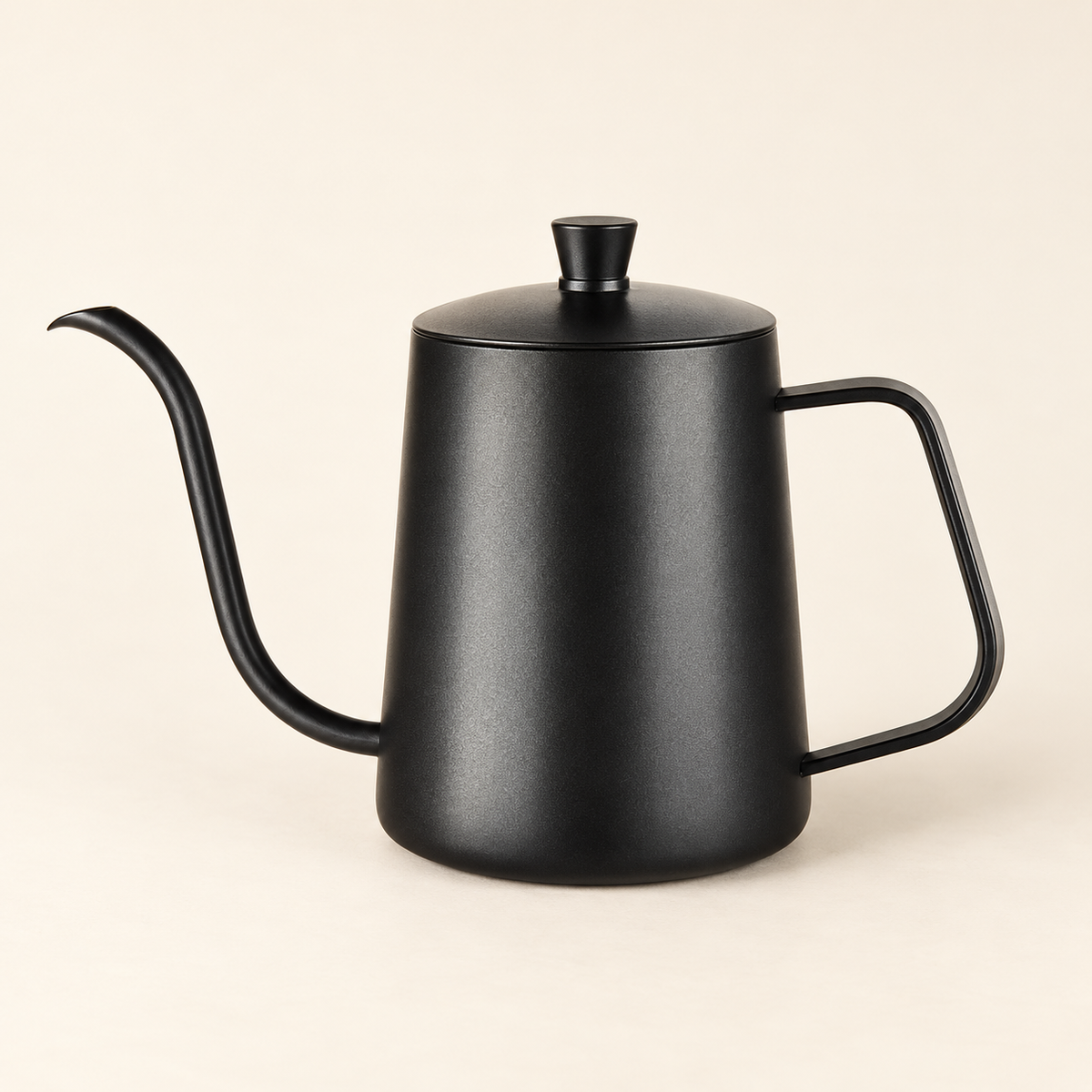 Gooseneck pouring kettle, 600 ml, another view and included pieces